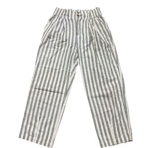 Urban Outfitters Pants Women's Size Small Striped Linen Blend High Waist Casual